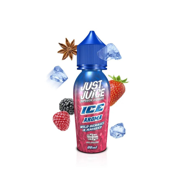 Just Juice Ice Wild Berries & Anissed Flavour Shot 20/60ml - Χονδρική